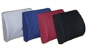Picture of Lumbar Back Cushion Molded Foam Extra Wide 13"x18" with strap (Navy) aka Car Cushion, Clearance