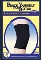Picture of X-Large Elastic Knee Support aka Bell Horn Knee Sleeve, XL Knee Brace (Black)