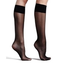 Picture of TheraLite Fashion Support Stockings 9-15 mmHg (Small)(Knee-High Closed-Toe)(Black) aka Edema Stockings, Light Support Socks, Light Support Stockings, Clearance