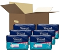 Picture of Prevail® Breezers™ Adult Briefs Medium (Case of 96) aka Medium Adult Diapers, Prevail Medium Briefs