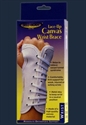 Picture of Lace-Up Canvas Wrist Brace (Left/X-Large) aka XL Wrist Support, After Cast Removal Support, Clearance