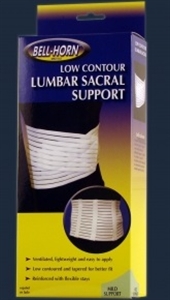 Picture of Low Contour Lumbar Sacral Support (Medium) aka Back Brace, Lumbar Support, Back Support, Lower Back Brace, Clearance, Price Reduced