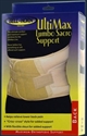 Picture of UltiMax Lumbo Sacro Support (XXX-Large) aka Back Brace, Back Support, 3XL Lumbar Support, Clearance Back Support