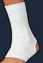 Picture of Elastic Ankle Support (White)(Medium) aka Ankle Sleeve, Medium Ankle Brace, Ankle Compression, Clearance Ankle Support