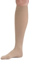 Picture of Microfiber Graduated Compression Stockings 20-30 mmHg (X-Large)(Knee High - Closed Toe)(Beige) aka Legwear, Bell Horn Stockings, Dr. Comfort