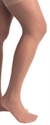 Picture of TheraLite Stockings Graduated Compression 20-30 mmHg (Medium)(Thigh High - Lace Top - Closed Toe)(Beige) aka Compression Stockings, Edema Socks, Clearance