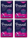 Picture of Prevail Daily Pads Ultimate 16" (Case of 132) aka Pantiliners, Incontinent Pads, Bladder Control Pads, Prevail PV-923, Maxi Pad